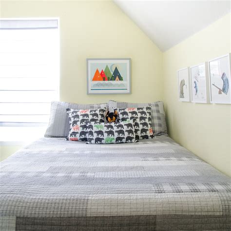 Camping Theme Room - A Boy's Room Makeover - Polished Habitat
