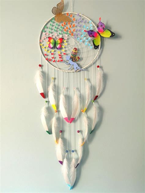 Rainbow Butterflies And Fairy Dreamcatchers Rainbow Butterflies