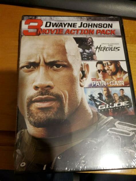 Dwayne Johnson Action Collection New Dvd T Set Ebay