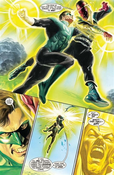 Hal Vs Sinestro Justice 11 Sinestro