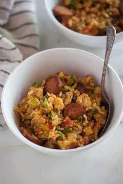 Instant Pot Chicken And Sausage Jambalaya Tastes Better From Scratch