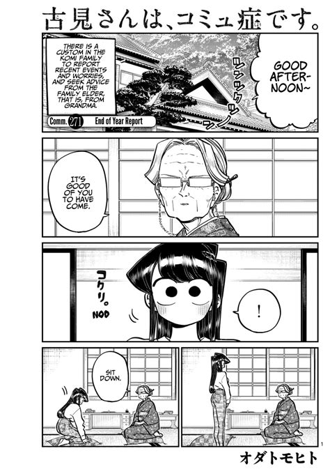 Komi Cant Communicate Chapter 271 End Of Year Report English Scans