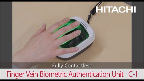 new finger vein biometric authentication solutions hitachi youtube