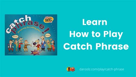 Quick Easy Rules Of Catchphrase