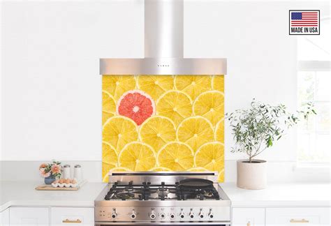 Fruit Print Tiles Kitchen Backsplash Diy Kitchen Etsy