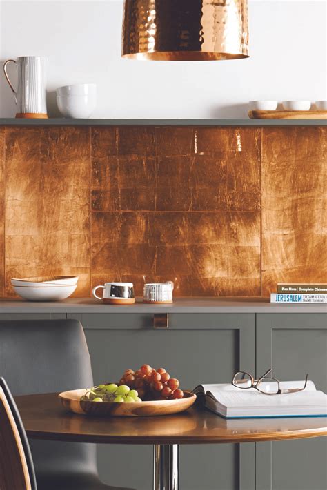 11 Stunning Copper Kitchen Backsplash Ideas Sleek Chic Uk Home