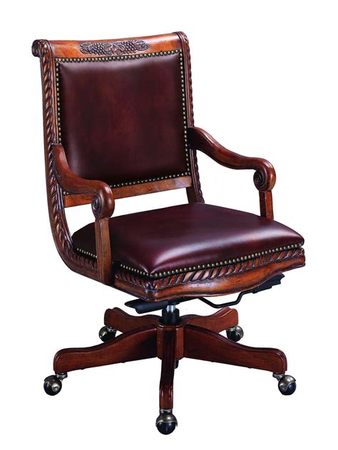 These chairs feature excellent ergonomic features like adjustable height, backrest tilt, seat. The Cheshire Leather Home Office Chair