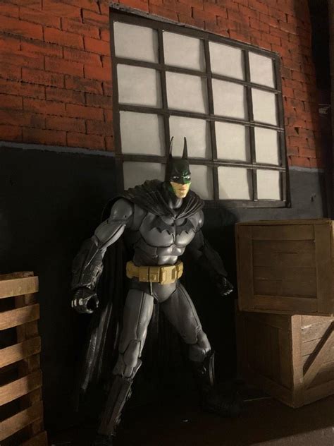 Mcfarlane Arkham City X Asylum Batman Kitbashcustom Hobbies And Toys