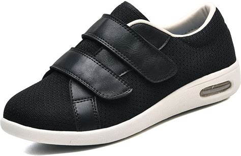 Lymphedema Shoes Diabetic Shoes For Men Swollen Feet Velcro Shoes For Men Elderly With