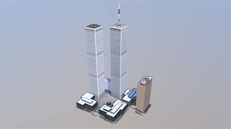The World Trade Center Download Free 3d Model By Boldlybuilding