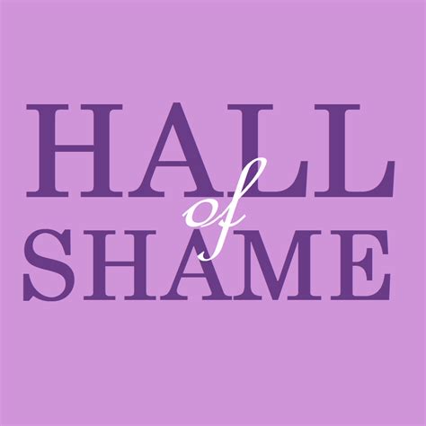 hall of shame