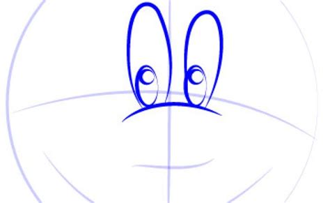 Cara Mudah Sketsa Atau Menggambar Wajah Mickey Mouse Dari Mickey Mouse