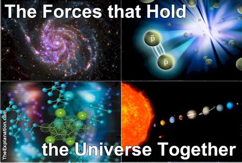 The Forces Holding The Universe Together The Explanation