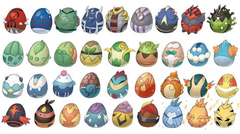 Pokemon Eggs Compilation Fanarts Youtube