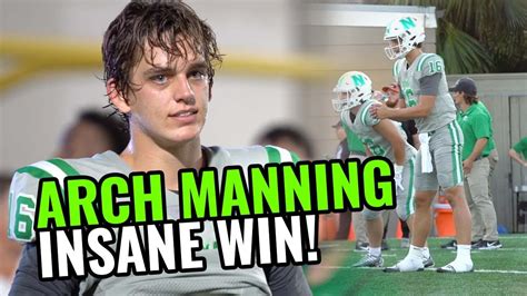 Arch Manning Goes Off In Epic Comeback Win Full Game Highlights