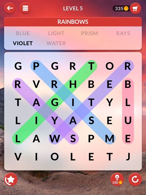 Wordscapes Search On