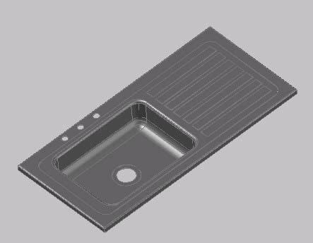 3d drawing example and nice work for wheelchair 3d drawing callers. Kitchen Sink 3D DWG Model for AutoCAD • Designs CAD