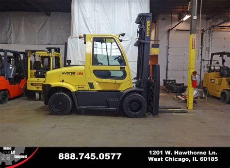 2008 Hyster H155ft Forklift On Sale In California California Lift