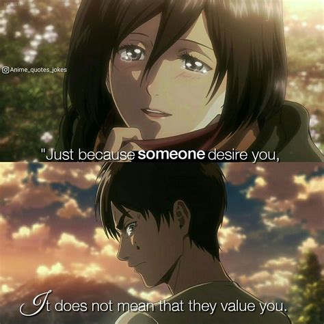 Anime Quotes Anime Quotes Best Quotes Attack On Titan Mikasa Ackhmen