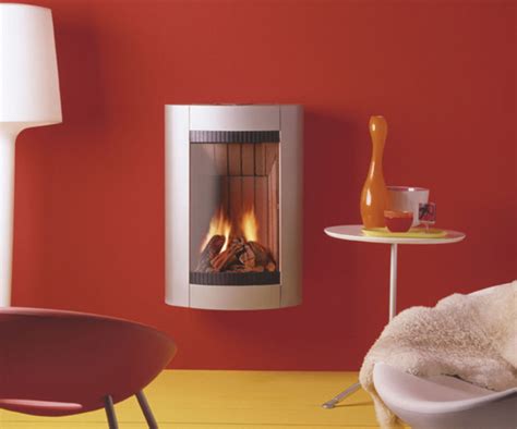 Gas Heating Stove Hi Fire Sueno Thermocet Bv Wall Mounted Contemporary Metal