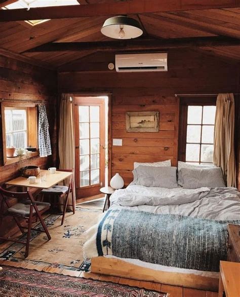 Incredible Log Cabin Interior Design Ideas For Tiny House 16 Cabin