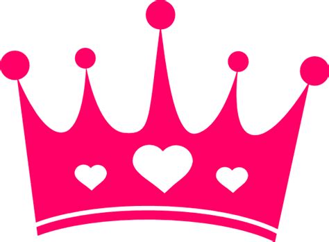 scrapbooking papercraft instant download princess crown svg digital download crown with hearts