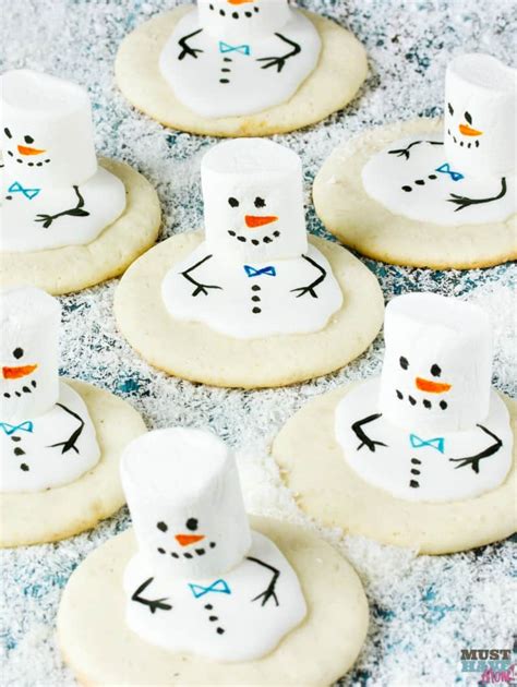 Melting Snowman Cookies Recipe Must Have Mom