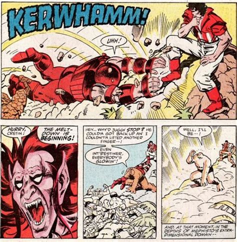 Cav Me Juggernaut Vs The Thing Comicbookfan Battles Comic Vine