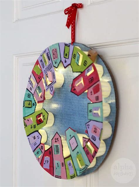 Diy Advent Calendar Wreath For Kids Alpha Mom