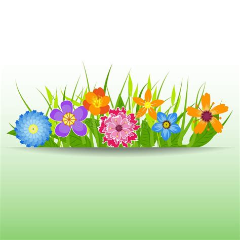 Spring Flowers Vector Illustration Stock Vector Illustration Of Food