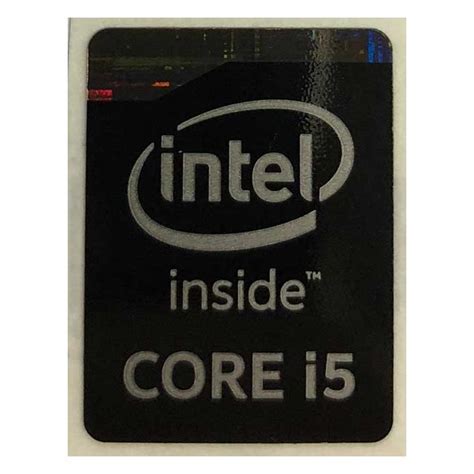 Buy The Intel Core I5 Inside Black Badge Sticker 4th Generation