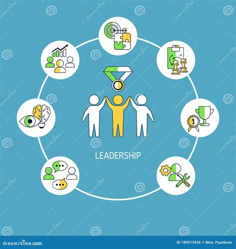 Leadership Vector Concept Stock Vector Illustration Of Employee