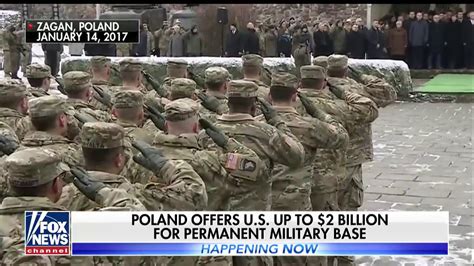 Poland Offers Us Up To 2 Billion For Permanent Military Base Youtube