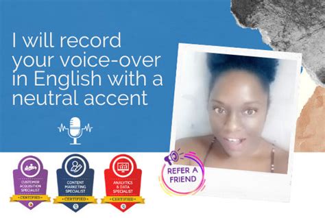 record your voice over in english with a neutral accent by ninajohno fiverr
