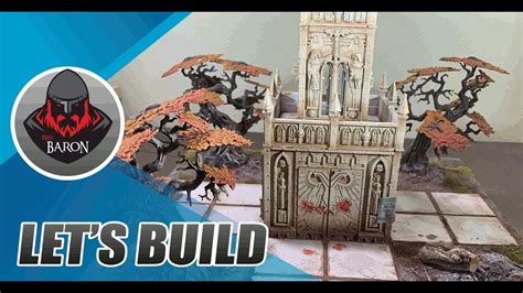 40k Terrain Building An Imperial Shrine Youtube