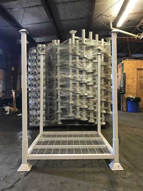 48 D X 48 W X 69 H Portable Stack Racks Warehouse Rack And Shelf