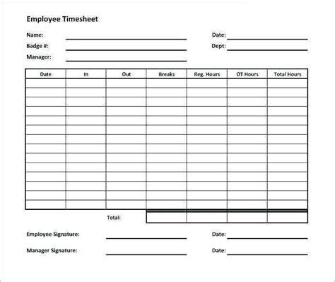 68 How To Create Monthly Time Card Template Excel In Word By Monthly