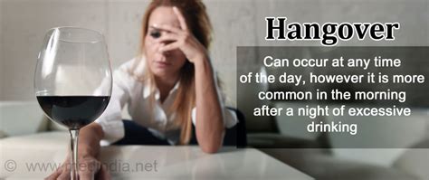 Hangover Causes Symptoms Diagnosis Treatment And Prevention