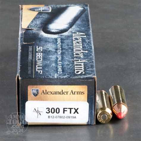 Beowulf Ammo Rounds Of Grain Flex Tip Ftx By Alexander Arms
