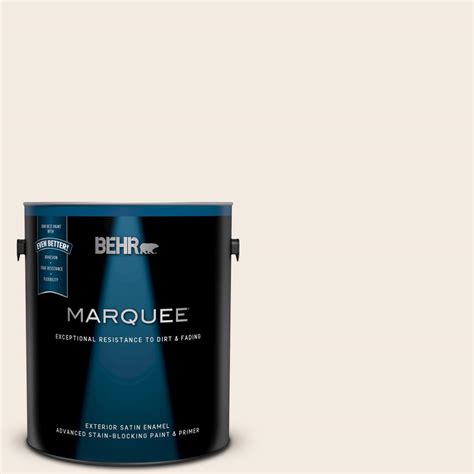 BEHR MARQUEE 1 Gal W F 210 Nude Satin Enamel Exterior Paint And