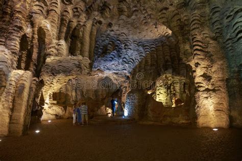 Interior Of The The Caves Of Hercules In Cape Spartel In Morocco Is An