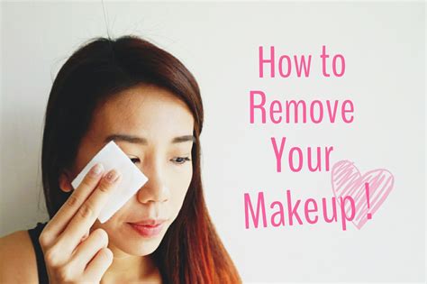 b f f how to remove your makeup properly
