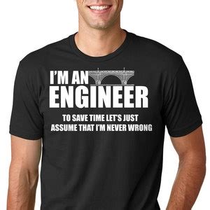 Engineer T Shirt Gift For Engineer Funny Engineering Occupation