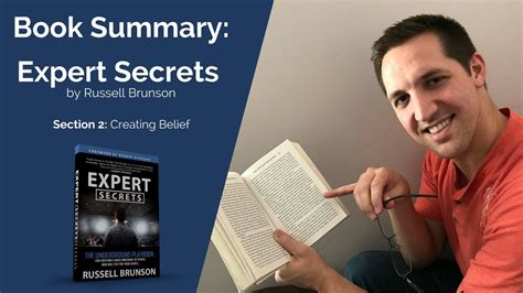 Expert Secrets Summary Section 2 Creating Belief Youtube