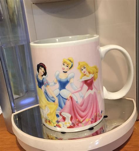 Vintage Disney Princess Coffee Mug By Gibson Disneymug