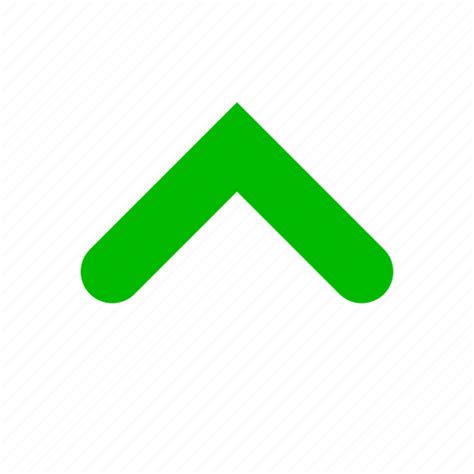 Green Up Arrow Icon Png