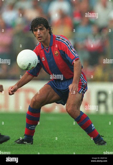 Miguel Angel Nadal Barcelona Fc 06 August 1996 Stock Photo Alamy