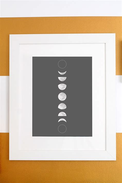 The Nest Free Printable Moon Phase Art And Pattern Downloads And