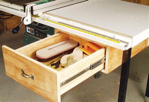 Aw Extras 4314 Tablesaw Tool Drawer Popular Woodworking Magazine