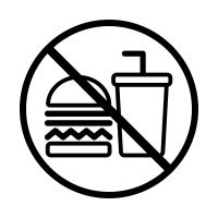 No-food-allowed-sign icons | Noun Project